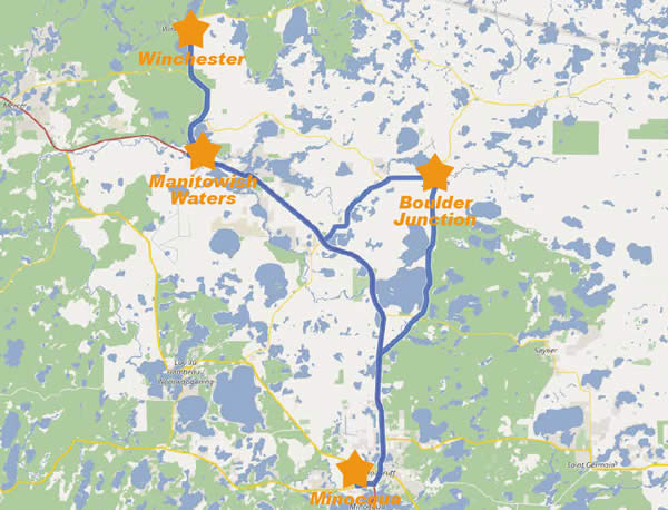 Spruce Route by Northwoods Transit Connections, Rhinelander, WI